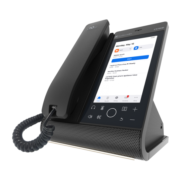 Audiocodes Teams C470HD Total Touch IP-Phone PoE GbE with integrated BT and Dual Band WiFi TEAMS-C470HD-DBW [TEAMS-C470HD-DBW]