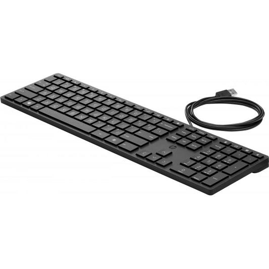 Hp 320K Wired Keyboard - QWERTY EU - 12 PACK [9SR37A6#ABB]