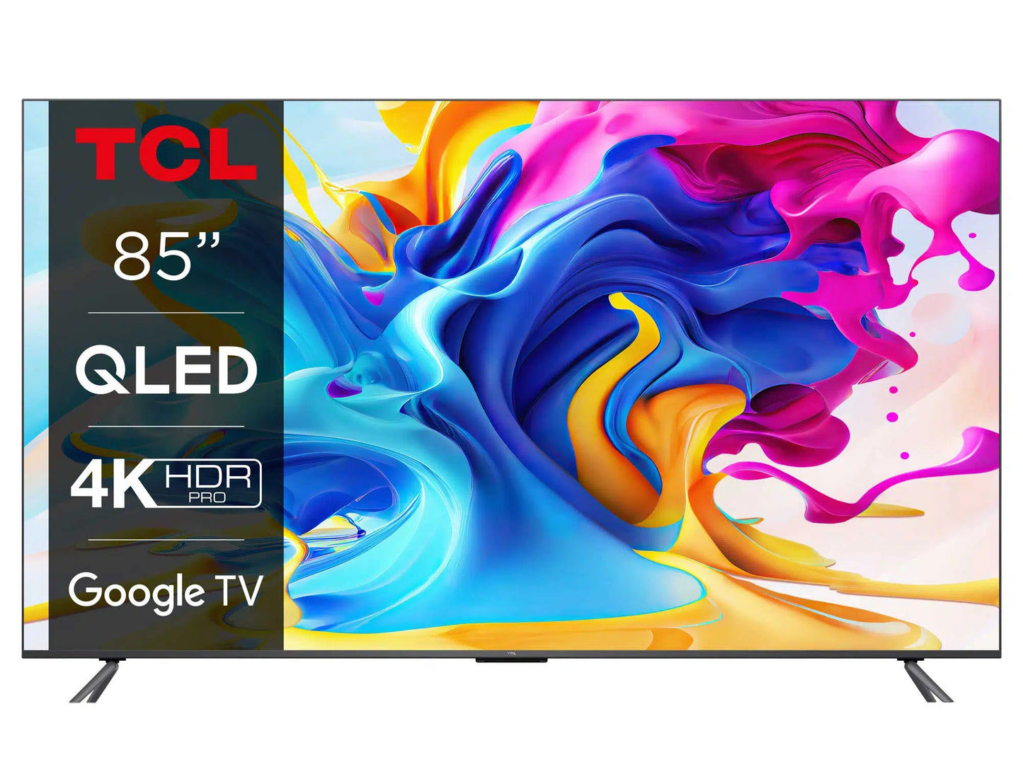 TCL SMART TV 85" QLED UHD 4K ANDROID TV NERO [85C644]