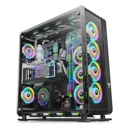 THERMALTAKE CASE TOWER CORE P8 TG Negro/Negro/Montaje en pared/SPCC/4mm TGx3 [CA-1Q2-00M1WN-00] 