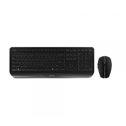 GENTIX - Desktop set - Wireless - QWERTY - Black [JD-7000EU-2] 