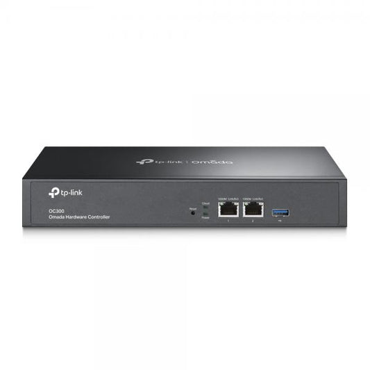 TP-Link - OC300 - Omada Hardware Controller, 2x 10/100/1000 Mbps Ethernet Ports, 1x USB 3.0 Port , Cloud Access, Centralized Management for up to 500 Omada EAPs, JetStream switchs and SafeSt [OC300]