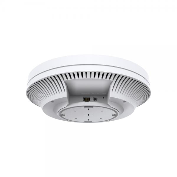 TP-Link - EAP620 HD - AX1800 Ceiling Mount Dual-Band Wi-Fi 6 Access Point, 1 Gigabit RJ45 Port, 574Mbps at 2.4 GHz + 1201 Mbps at 5 GHz, High Density connectivity - 1000+ Clients, 802.3at P [EAP620HD]