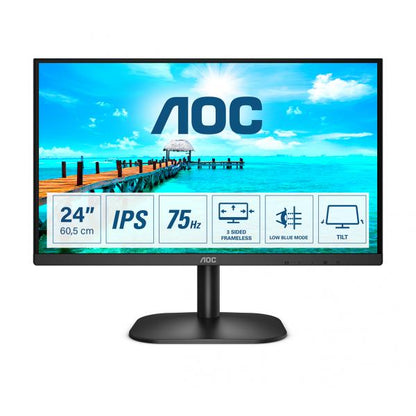 AOC B2 24B2XDA LED display 60,5 cm (23.8") 1920 x 1080 Pixel Full HD Nero [24B2XDA]