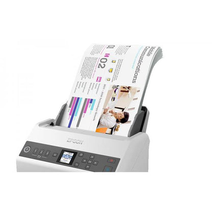 EPSON SCANNER DOCUMENTALE WORKFORCE DS-730N A4 600 DPI, ADF, FRONTE/RETRO, USB/LAN [B11B259401]