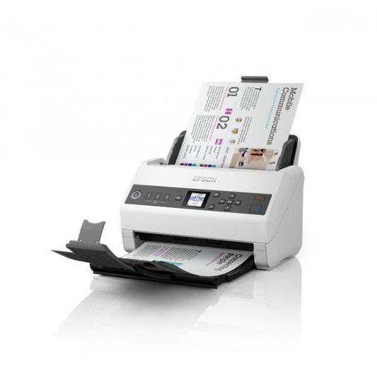 EPSON SCANNER DOCUMENTALE WORKFORCE DS-730N A4 600 DPI, ADF, FRONTE/RETRO, USB/LAN [B11B259401]