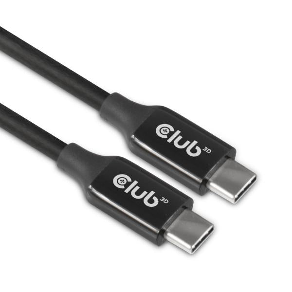 CLUB3D CAVO USB TYPE C 3.2 GEN 2 M-M 5M/15FT SUPPORTS UP TO 10Gbps/8K 60Hz/60Watt [CAC-1535]