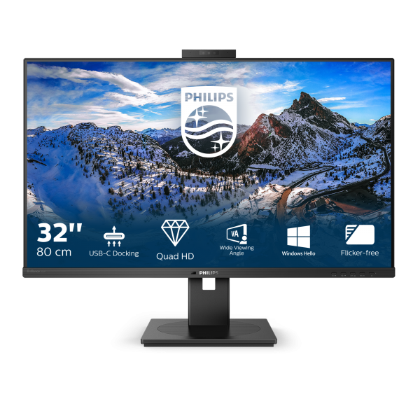 Philips P Line 326P1H/00 pantalla LED 80 cm (31.5") 2560 x 1440 Pixeles Quad HD Negro [326P1H/00]