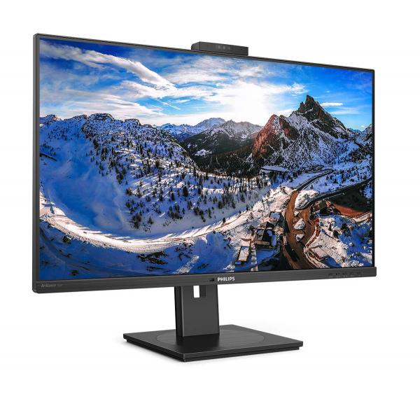 PHILIPS MONITOR 31,5 LED IPS QHD 4MS 350 CDM, WEBCAM, USB-C, HDMI/DP, PIVOT, MULTIMEDIALE [326P1H]