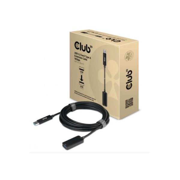 CLUB3D USB 3.2 GEN2 TYPE A EXTENSION CABLE 10GBPS M/F 5M/16.40FT [CAC-1411]