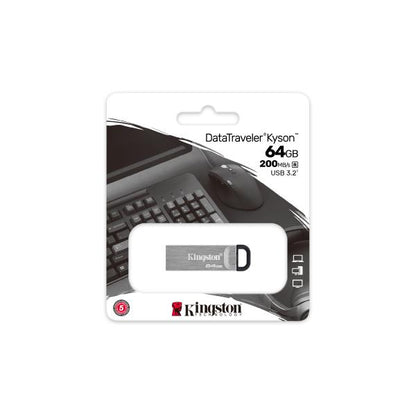 Kingston Technology DataTraveler Drive Flash USB Kyson da 64GB [DTKN/64GB]