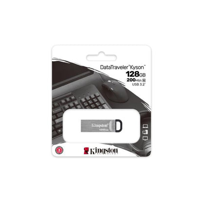 Kingston Technology DataTraveler Drive Flash USB Kyson da 128GB [DTKN/128GB]