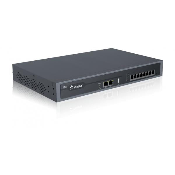 Yeastar P560 - PBX de hardware, rack de 1U, usuarios: 100 (hasta 200), llamadas simultáneas máximas: 30 (hasta 60) P560 [P560] 