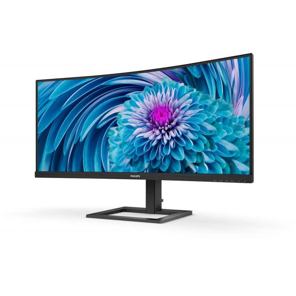 PHILIPS MONITOR CURVO 34 LED VA 21:9 3440x1440 1MS 350 CDM, USB-C, ALTEZZA, DP/HDMI, MULTIMEDIALE [346E2CUAE]