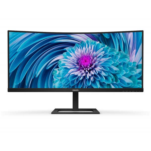 MONITOR CURVO PHILIPS 34 LED VA 21:9 3440x1440 1MS 350 CDM, USB-C, ALTURA, DP/HDMI, MULTIMEDIA [346E2CUAE]