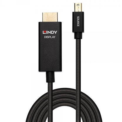 Lindy 40921 cavo e adattatore video 1 m Mini DisplayPort HDMI Nero [LINDY40921]