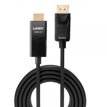 Lindy 40926 cavo e adattatore video 2 m DisplayPort HDMI tipo A (Standard) Nero [LINDY40926]