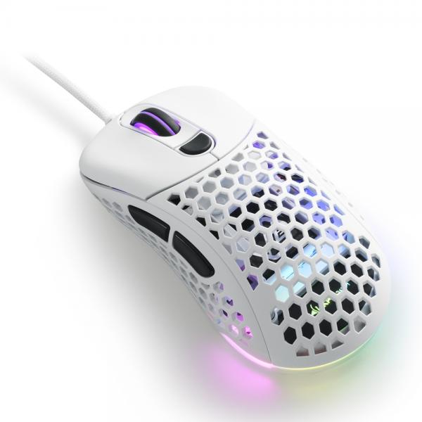 Sharkoon Light 200 Ambidextrous mouse USB type A Optical 16000 DPI [LIGHT2200WHITE] 