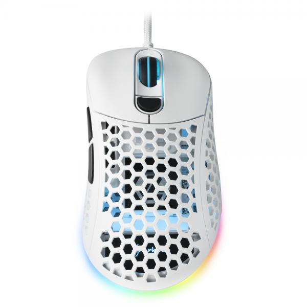 Sharkoon Light 200 Ambidextrous mouse USB type A Optical 16000 DPI [LIGHT2200WHITE] 