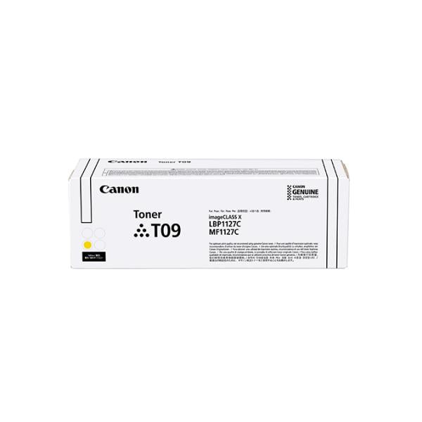 Canon TONER T09 Y cartuccia toner 1 pz Originale Giallo [3017C006]