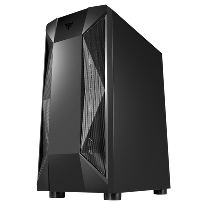 ITEK CASE THE ROCK EVO - GAMING MIDDLE TOWER, USB3, 12CM ARGB FAN, SIDE PANEL TEMP GLASS [ITGCATRK40E]