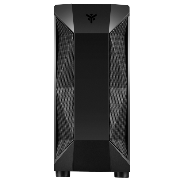 ITEK CASE THE ROCK EVO - GAMING MIDDLE TOWER, USB3, 12CM ARGB FAN, SIDE PANEL TEMP GLASS [ITGCATRK40E]