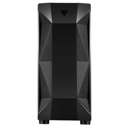 ITEK CASE THE ROCK EVO - GAMING MIDDLE TOWER, USB3, 12CM ARGB FAN, SIDE PANEL TEMP GLASS [ITGCATRK40E]