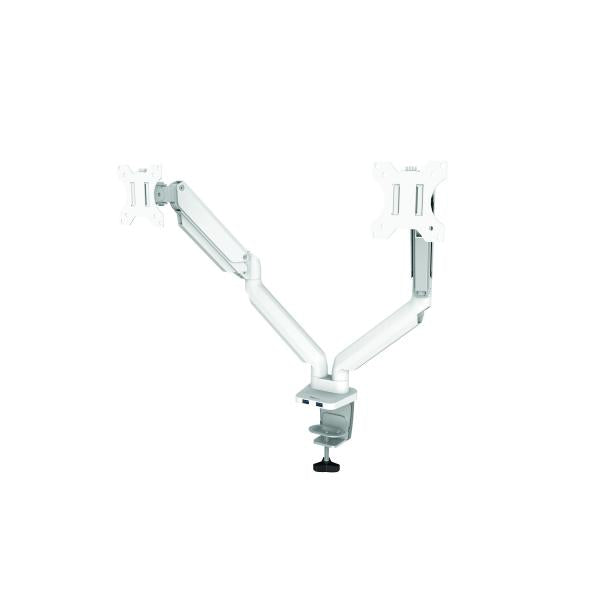 Fellowes PLATINUM SERIES DUAL MONITOR ARM WHITE [8056301]