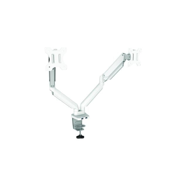 Fellowes PLATINUM SERIES DUAL MONITOR ARM WHITE [8056301]