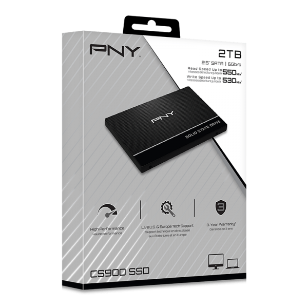 PNY CS900 2.5" 2000 GB Serial ATA III [SSD7CS900-2TB-RB]