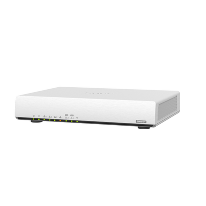 QNAP ROUTER - Qhora 301W: Dual 10G wifi 6 AX3600 Fanless SD-WAN router QHora-301W [QHora-301W]