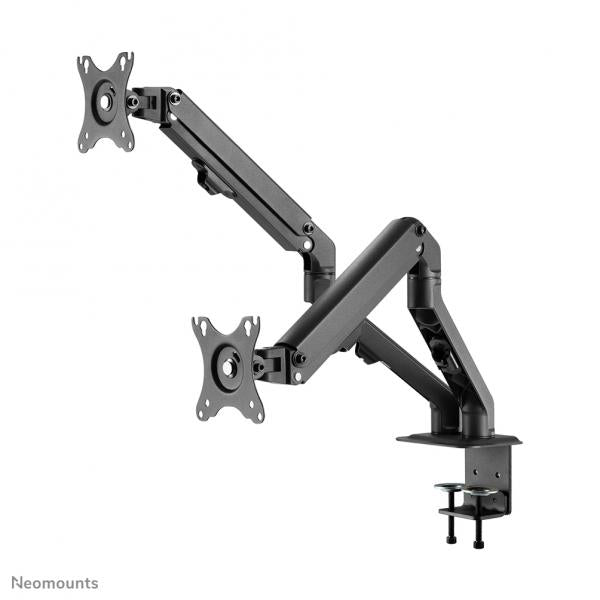 Neomounts 17-27 inch - Flat screen desk mount - 2 screens - clamp - Black [FPMA-D650DBLACK]