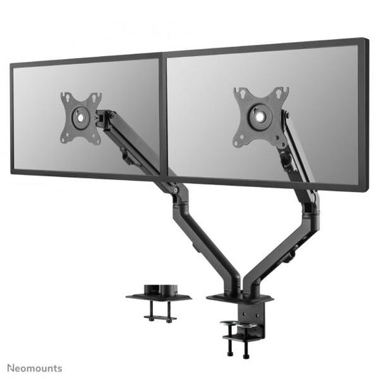 Neomounts 17-27 inch - Flat screen desk mount - 2 screens - clamp - Black [FPMA-D650DBLACK]