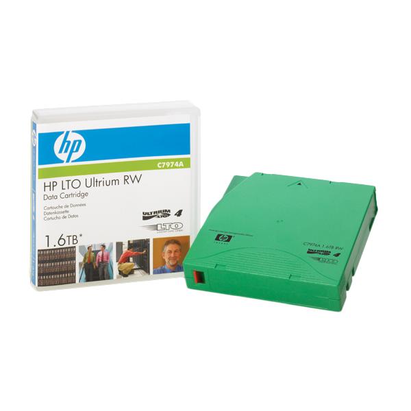 Hp LTO Ultrium 4 data cartridge 1.6 TB RW [C7974A]