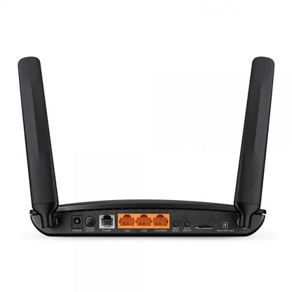 TP-Link TL-MR6500v router wireless Fast Ethernet Banda singola (2.4 GHz) 4G Nero [TL-MR6500V]