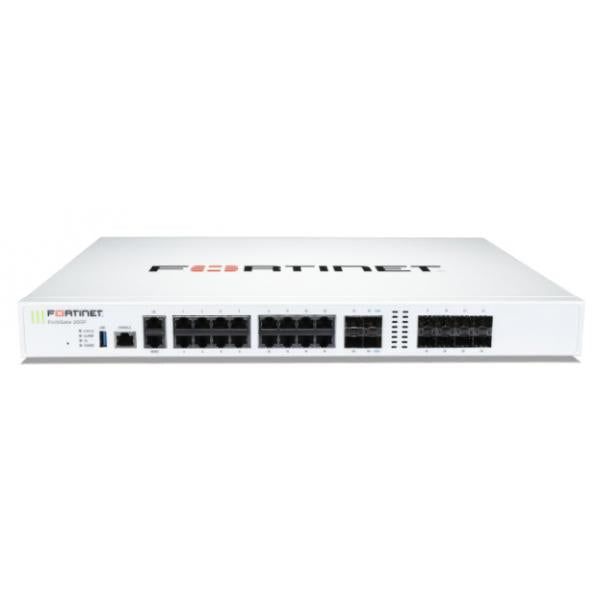 Fortinet FortiGate 200F firewall (hardware) 1U 27 Gbit/s [FG-200F]