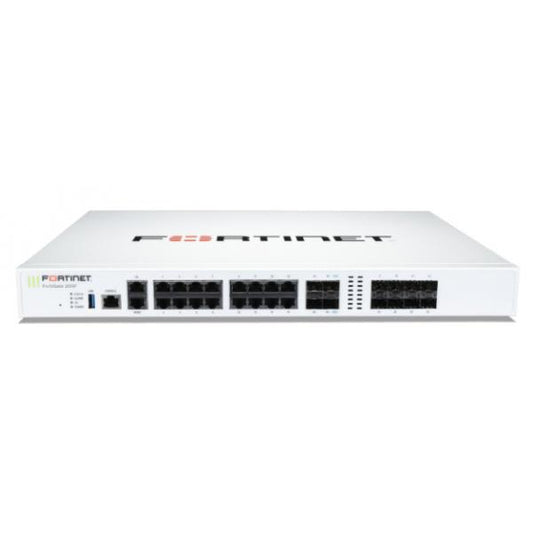 Fortinet FortiGate 200F cortafuegos (hardware) 1U 27 Gbit/s [FG-200F] 