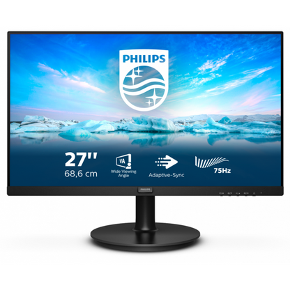 Philips V Line 272V8LA/00 PC Monitor 68.6 cm (27") 1920 x 1080 pixels Full HD LED Black [272V8LA/00]