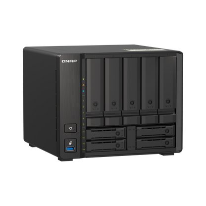 QNAP TS-H973AX-8G server NAS e di archiviazione V1500B Collegamento ethernet LAN Tower Nero [TS-H973AX-8G]