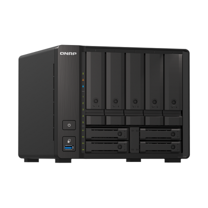 QNAP TS-H973AX-8G server NAS e di archiviazione V1500B Collegamento ethernet LAN Tower Nero [TS-H973AX-8G]