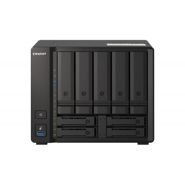 QNAP TS-H973AX NAS Tower Collegamento ethernet LAN Nero V1500B [TS-H973AX-8G]