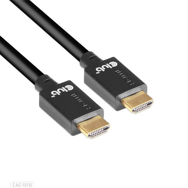 CLUB3D HDMI 2.1 MALE TO HDMI 2.1 MALE ULTRA HIGH SPEED 8K 60 HZ 4 K120 HZ 1M.5/ 4.928FT [CAC-1370] 