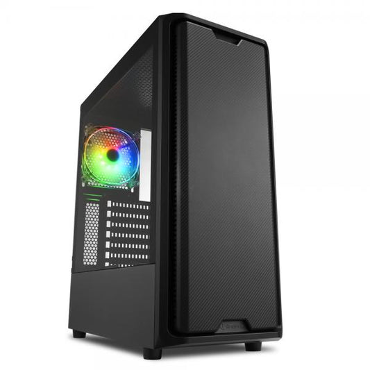 SHARKOON CASE SK3 RGB ATX 7 EXPANSION SLOT, TEMPERED GLASS FRONT PANEL, 2 PORTS, 3XUSB2.0/3. [SK3 RGB] 