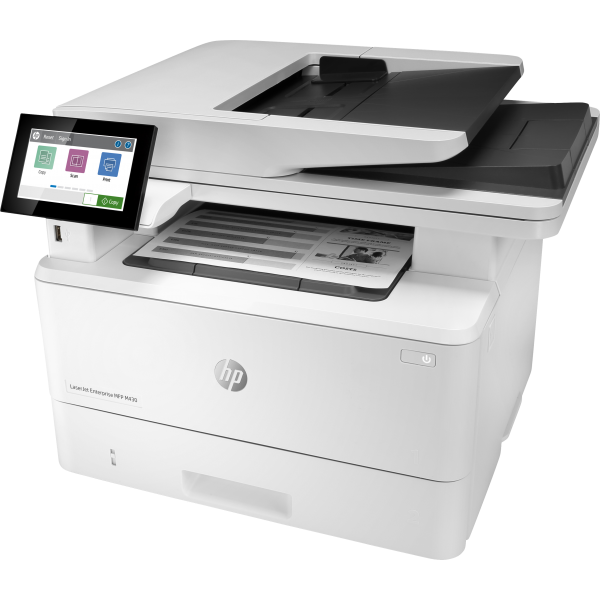 Impresora multifunción HP LaserJet Enterprise Enterprise LaserJet M430f, Blanco y negro, Impresora comercial, Impresión, copia, escaneo, fax, AAD de 50 hojas; Impresión a doble cara; Escaneo dúplex; Imprima desde el puerto USB frontal; Compacto; Ef... 