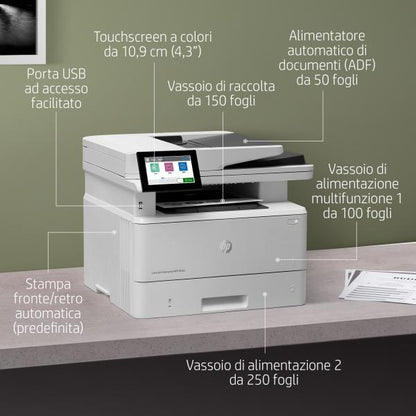 Hp LaserJet Enterprise MFP M430f Printer [3PZ55A#B19]