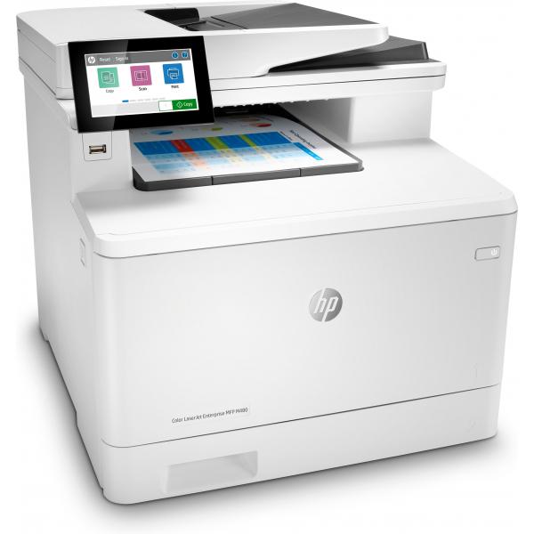 HP Color LaserJet Enterprise Stampante multifunzione Enterprise Color LaserJet M480f, Colore, Stampante per Aziendale, Stampa, copia, scansione, fax, Compatta; Avanzate funzionalità di sicurezza; Stampa fronte/retro; ADF da 50 fogli; Efficienza energ...