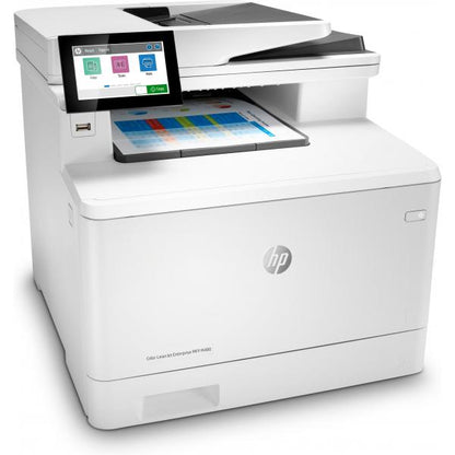 HP Color LaserJet Enterprise Stampante multifunzione Enterprise Color LaserJet M480f, Colore, Stampante per Aziendale, Stampa, copia, scansione, fax, Compatta; Avanzate funzionalità di sicurezza; Stampa fronte/retro; ADF da 50 fogli; Efficienza energ...