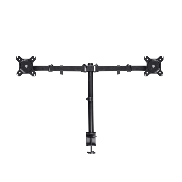 Trust GXT 1120 Mara Dual Monitor Arm supporto da tavolo per Tv a schermo piatto 81,3 cm (32") Scrivania Nero [23941]