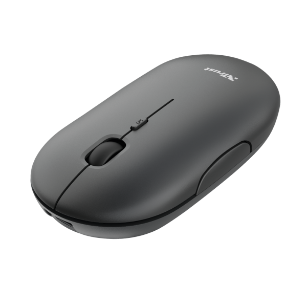 Trust Puck mouse Ambidestro RF senza fili + Bluetooth Ottico 1600 DPI [24059]
