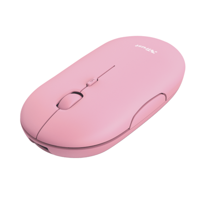 Trust Puck mouse Ambidestro RF senza fili + Bluetooth Ottico 1600 DPI [24125]